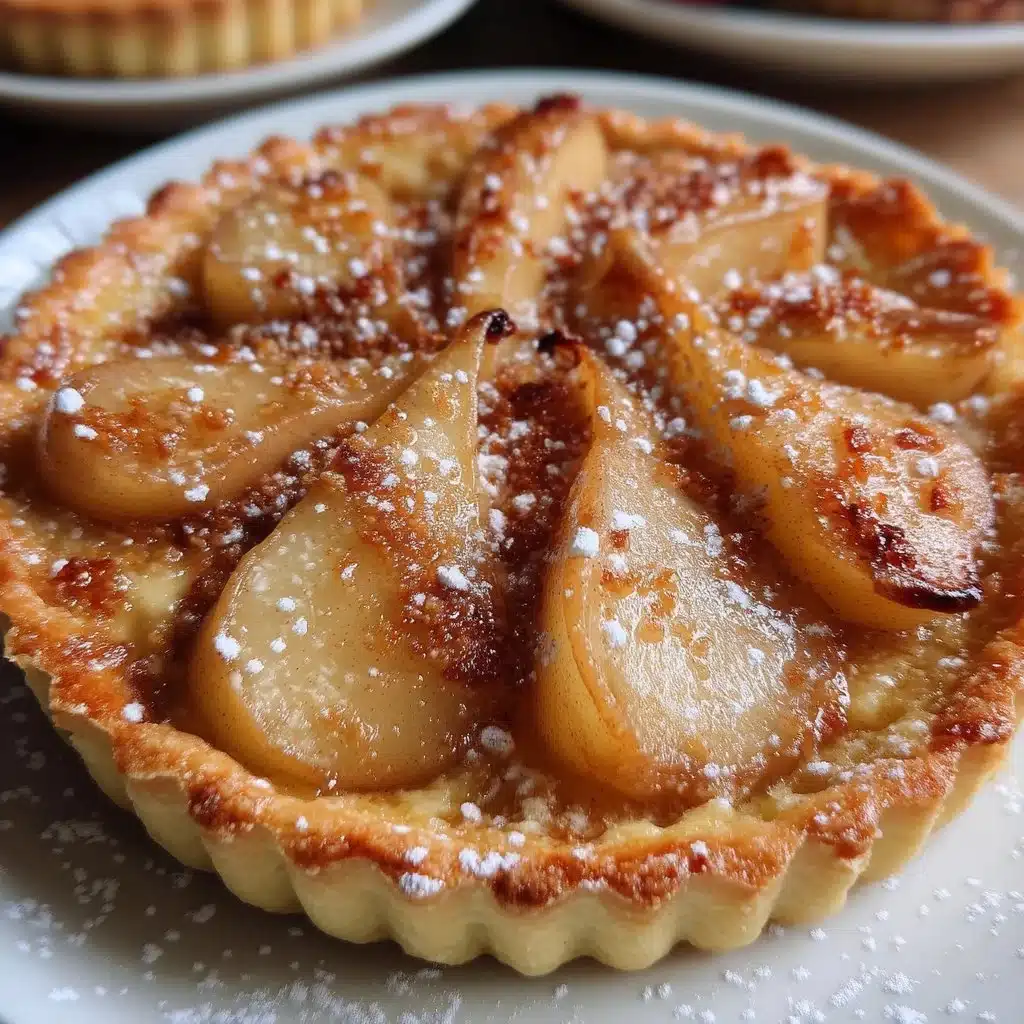 Pear Cardamom Tart