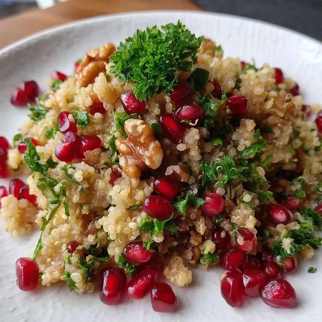 Quinoa Pomegranate Pilaf