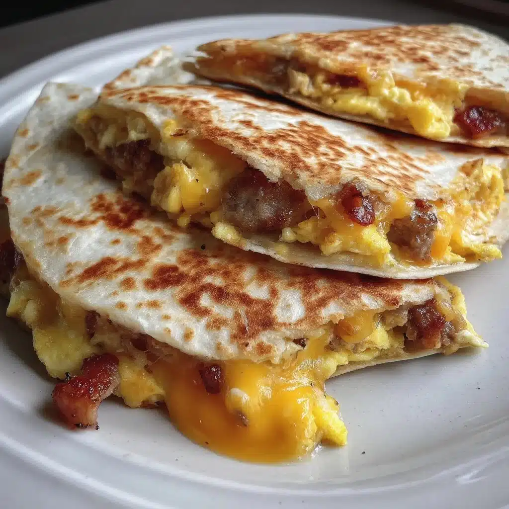 Simple Breakfast Quesadillas