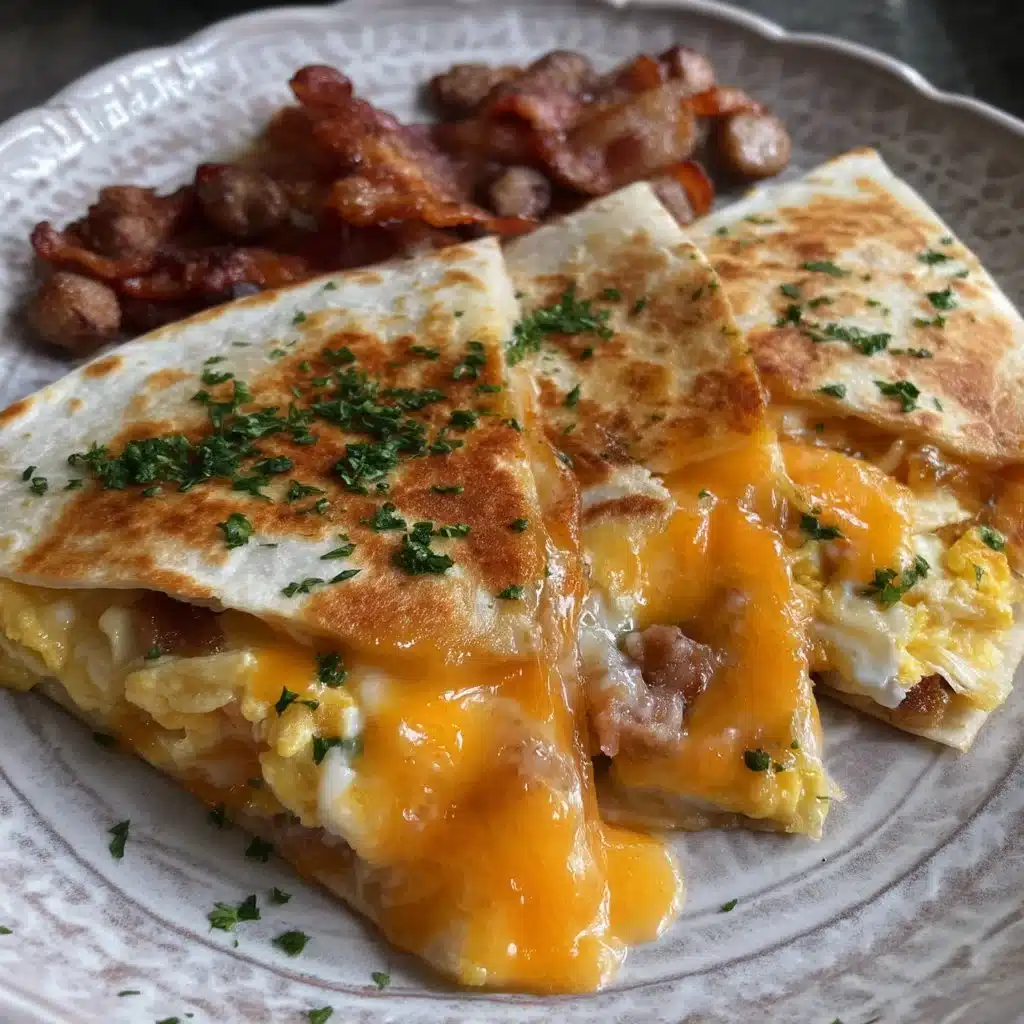 Simple Breakfast Quesadillas