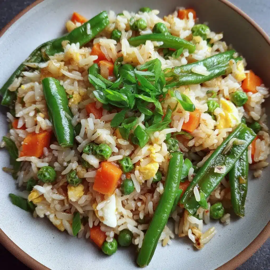 Snap Pea Fried Rice
