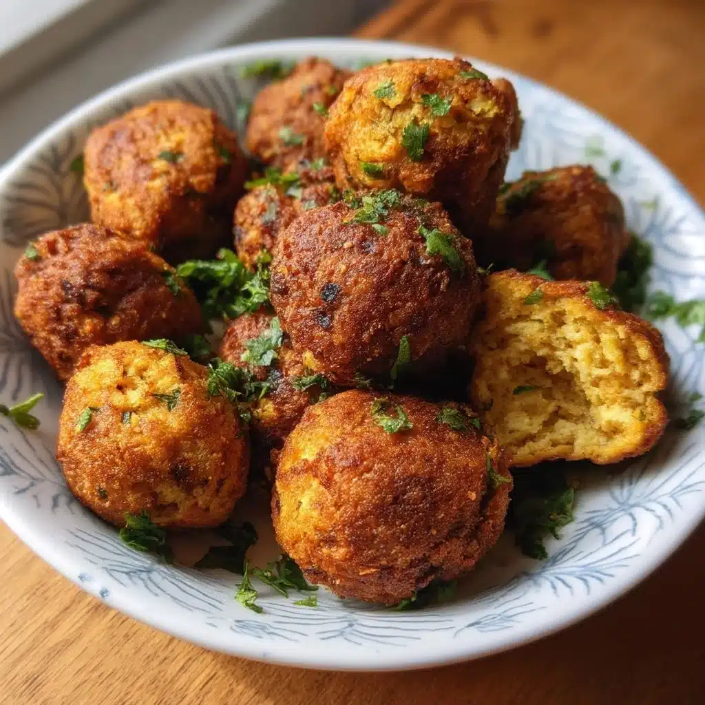 Spiced Chickpea Falafel
