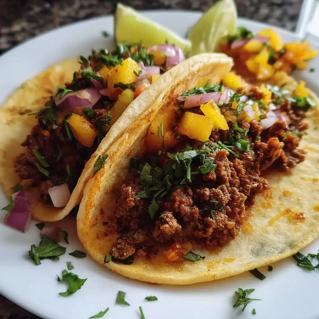 Spicy Lamb Tacos