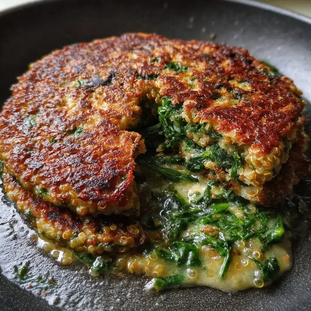 Spinach Quinoa Pancakes