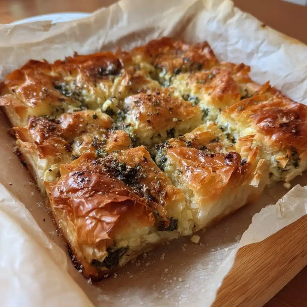 Spinach Ricotta Phyllo Bake