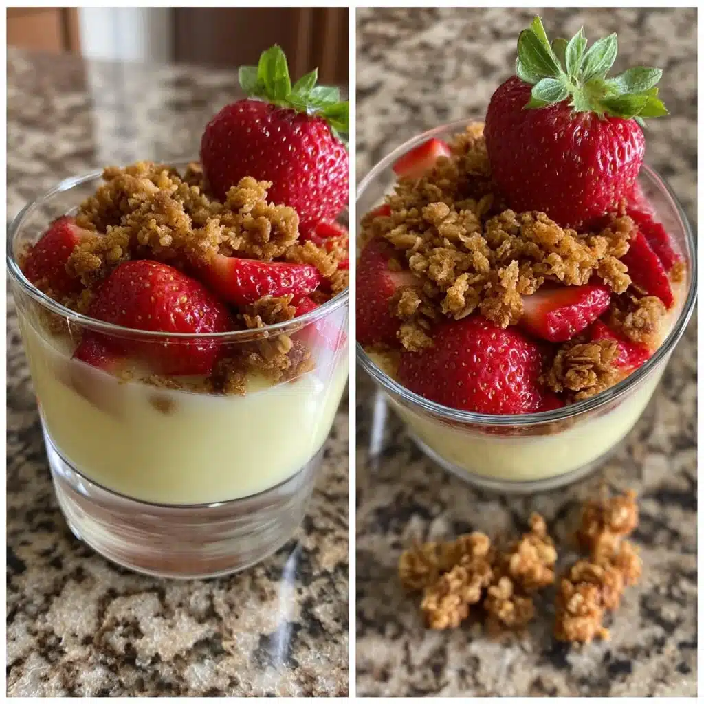 Strawberry Lime Parfaits