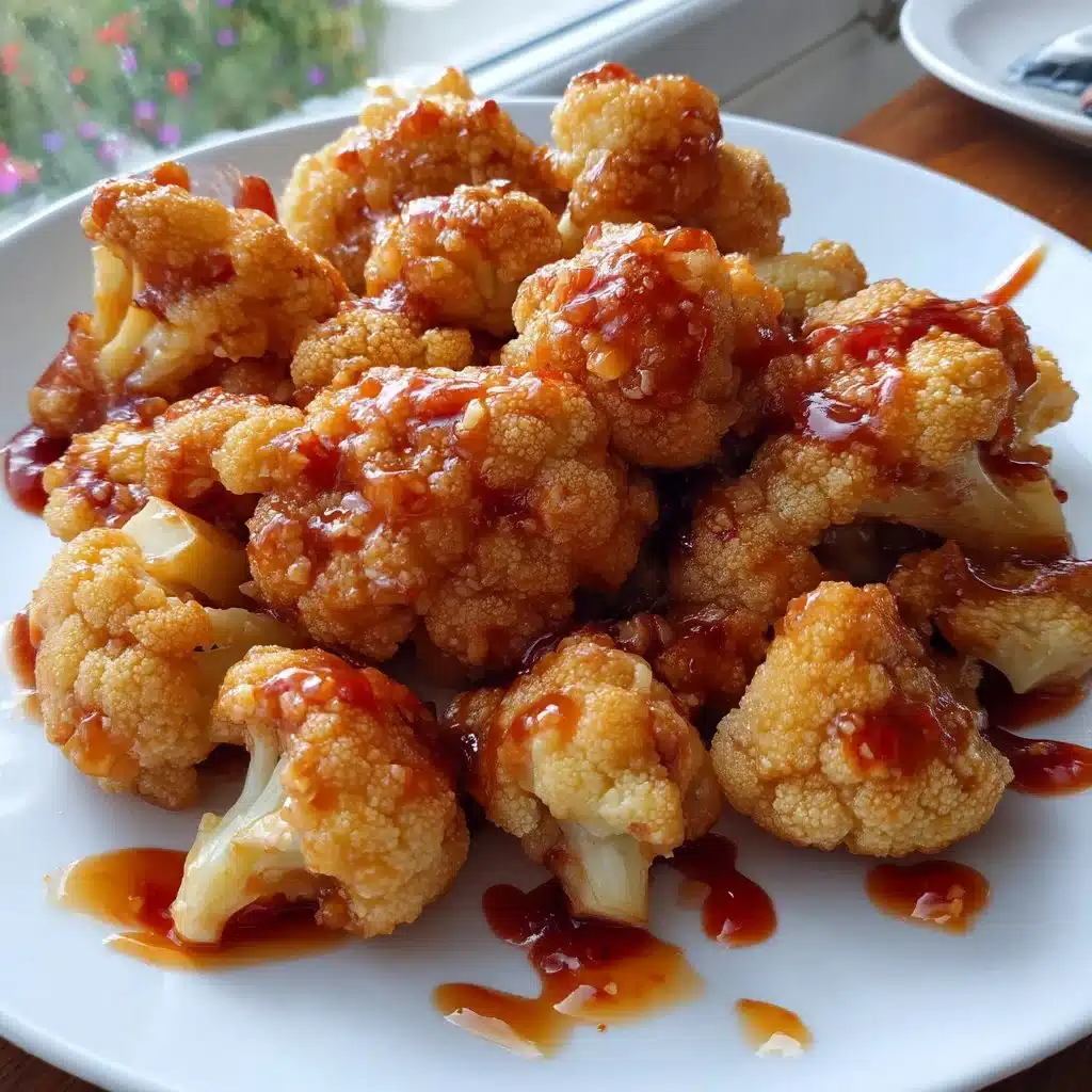 Sweet Chile Cauliflower Wings