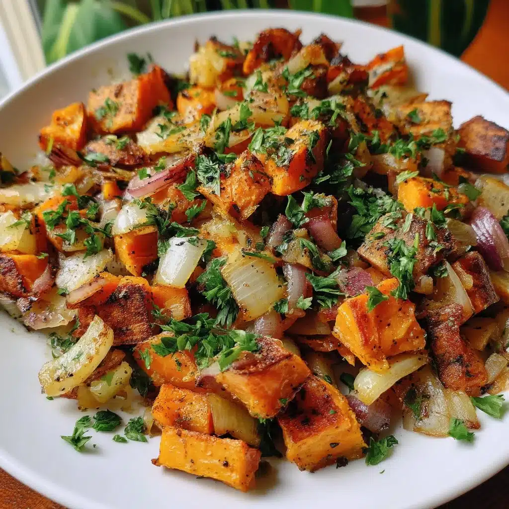Sweet Potato-Fennel Hash