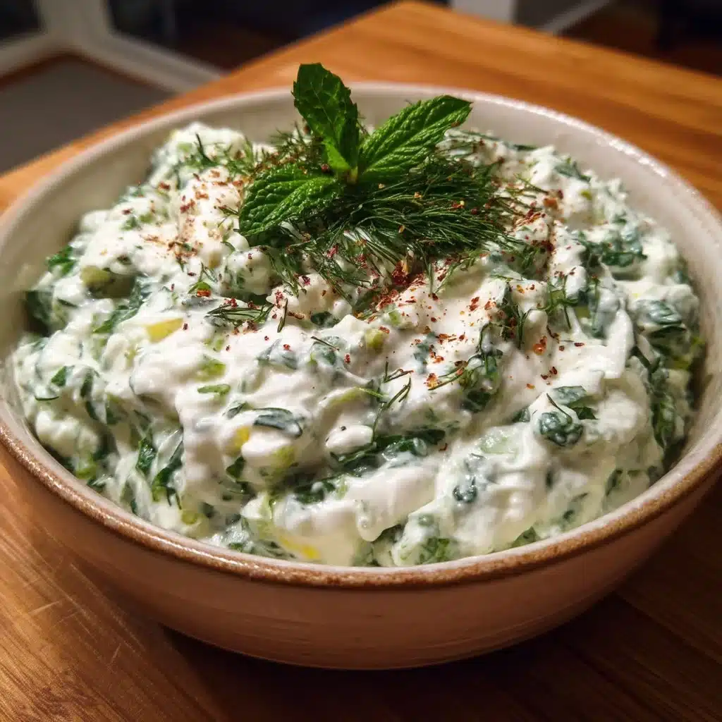 Vegan Spinach Tzatziki