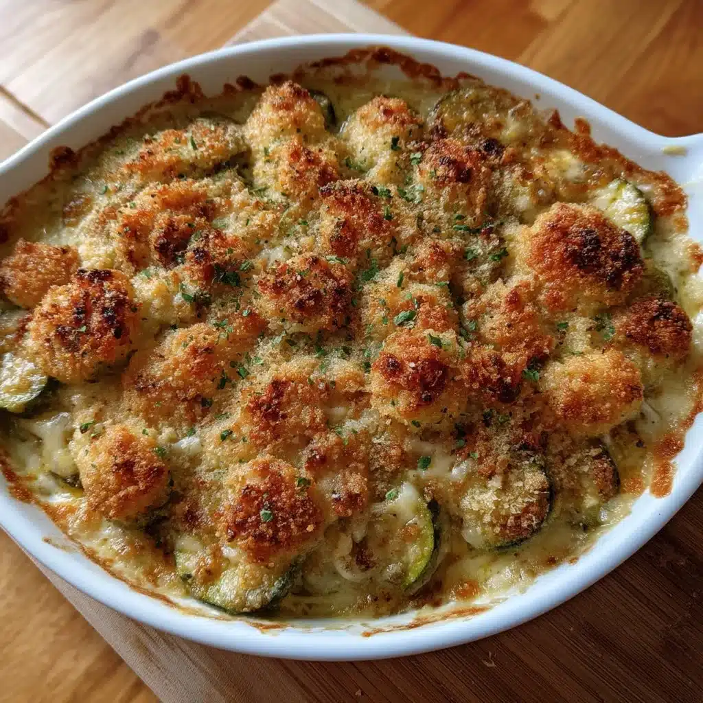 Zucchini Parmesan Gratin