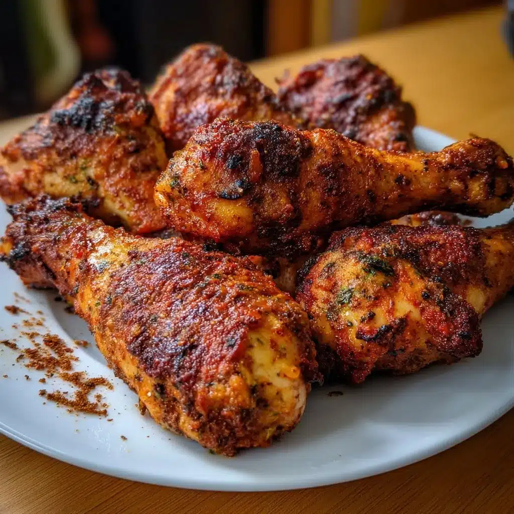 BBQ Chicken Drumsticks with Dry Rub