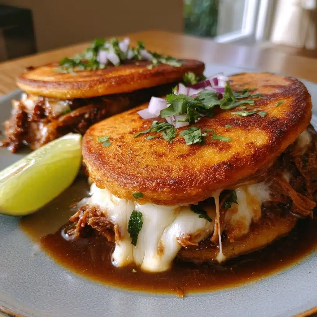 Birria Grilled Cheese Tacos