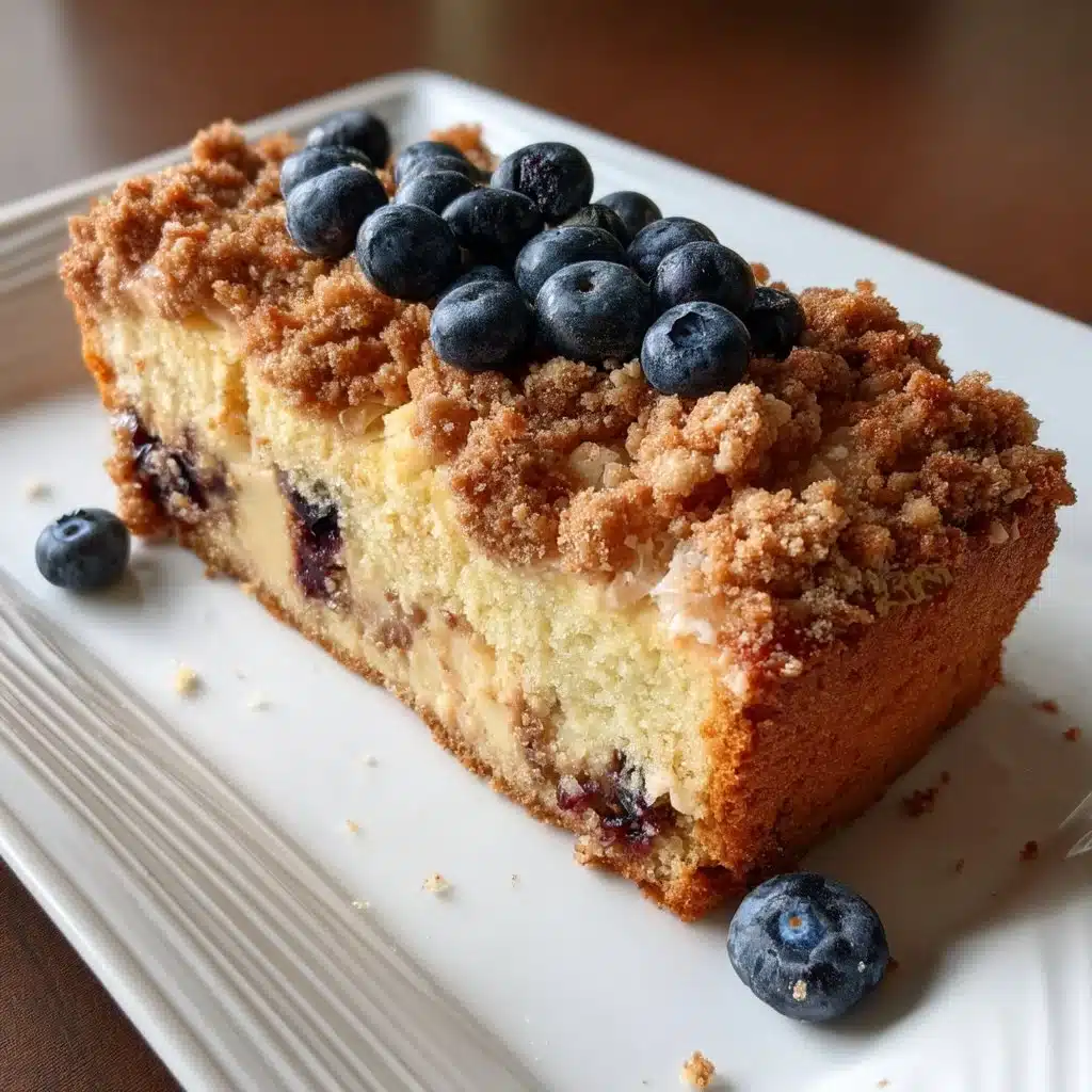 Blueberry Crumb Brunch Cake