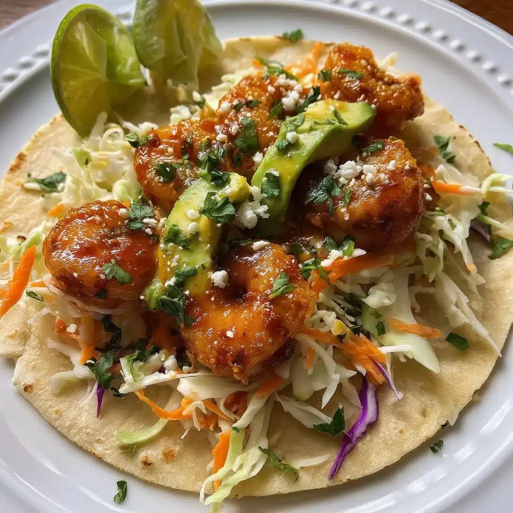 Chili-Lime Shrimp Tacos with Crunchy Slaw
