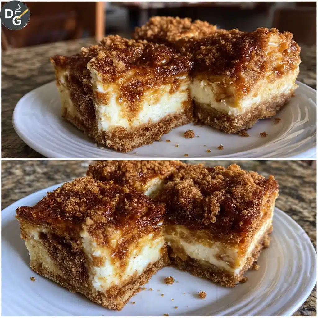 Churro Cheesecake Bars