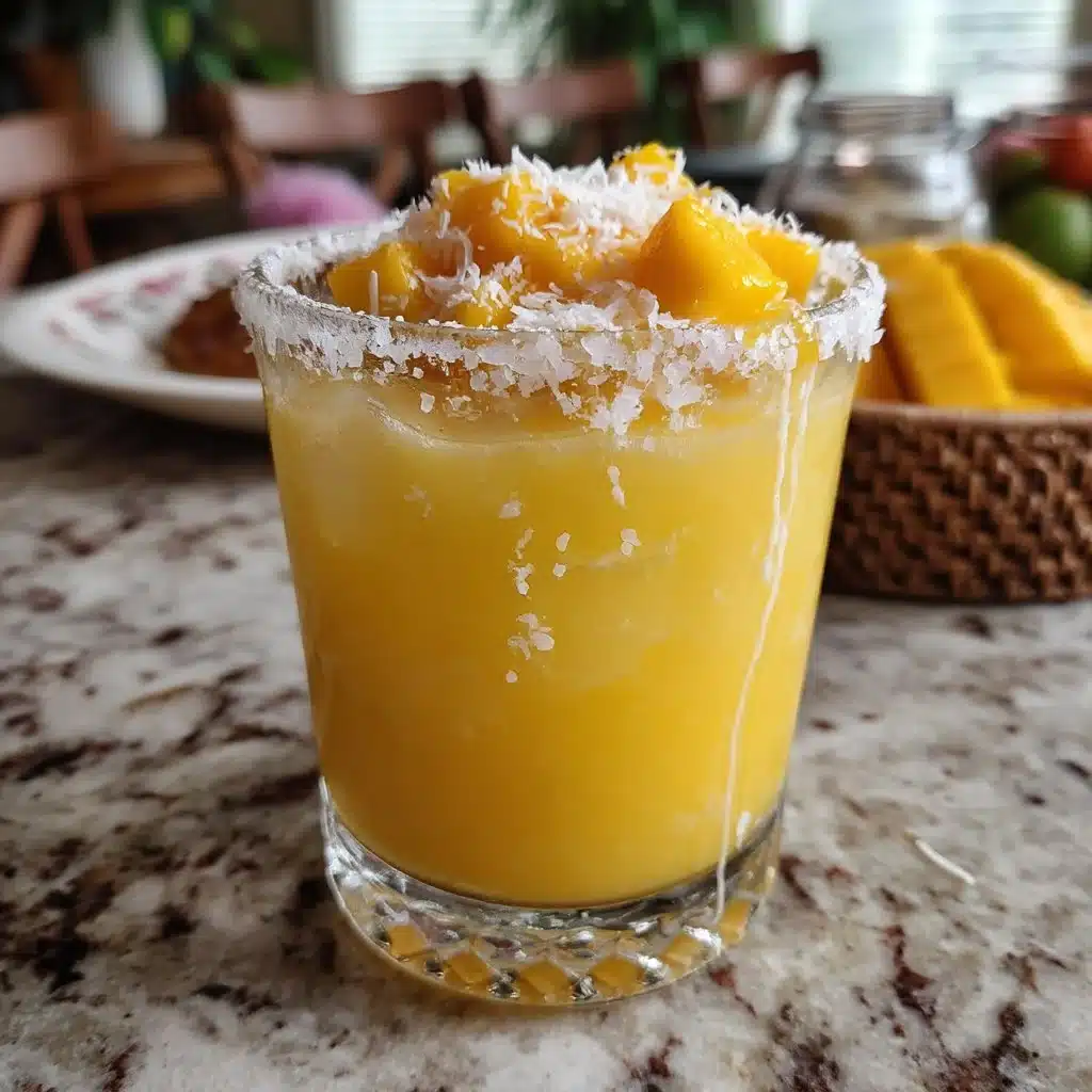 Coconut Mango Margarita
