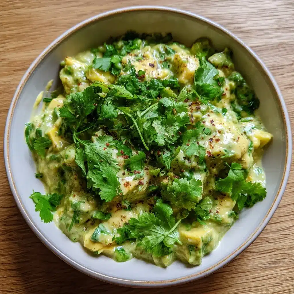 Creamy Avocado Green Sauce
