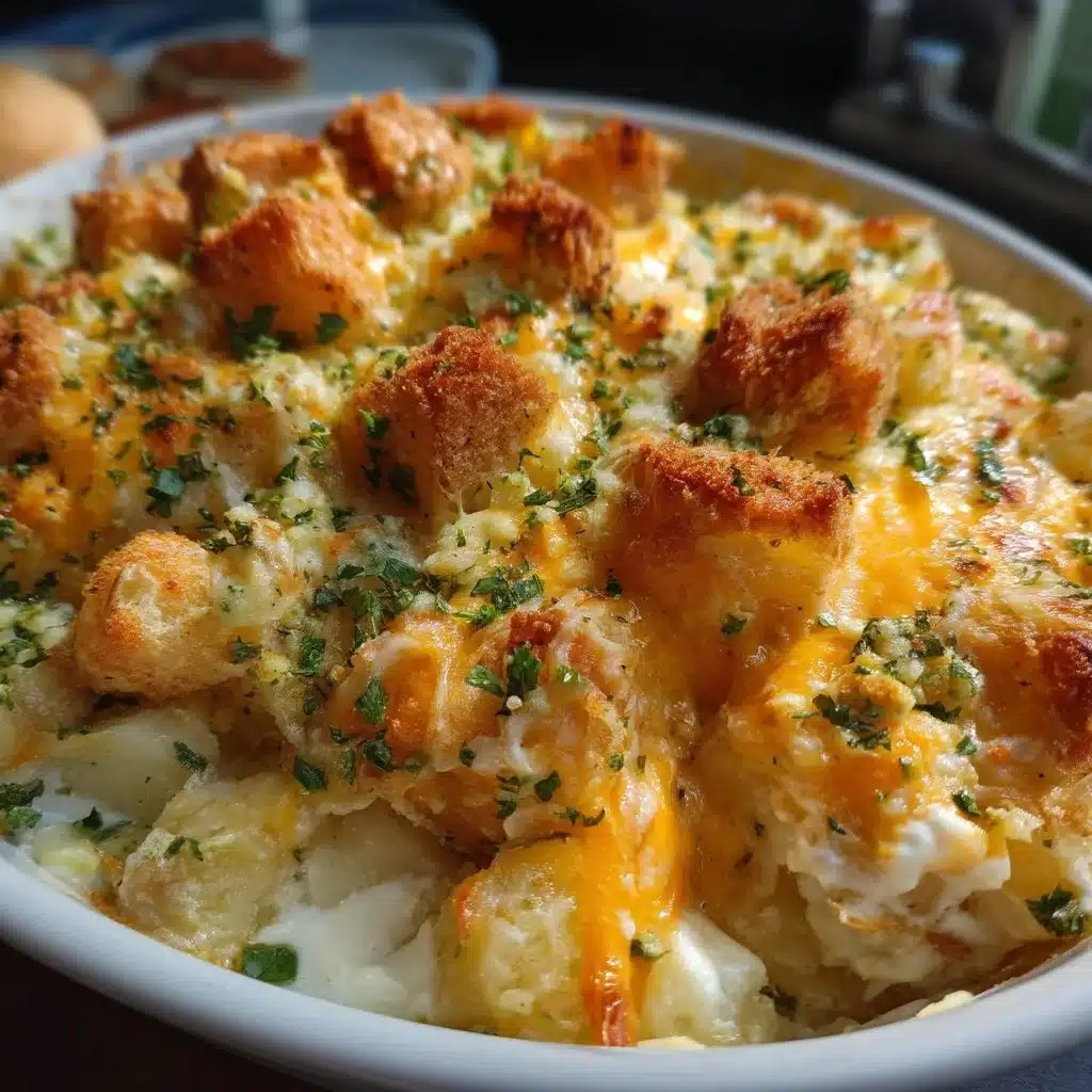 Creamy Herb Ranch Potato Bake