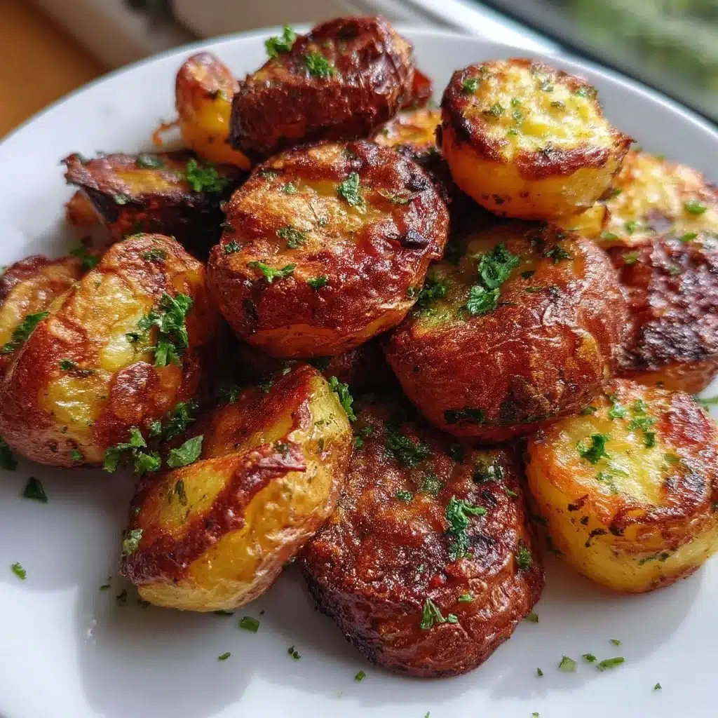 Crispy Ranch Smashed Potatoes
