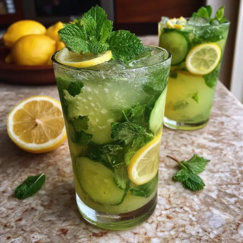 Cucumber Mint Lemonade