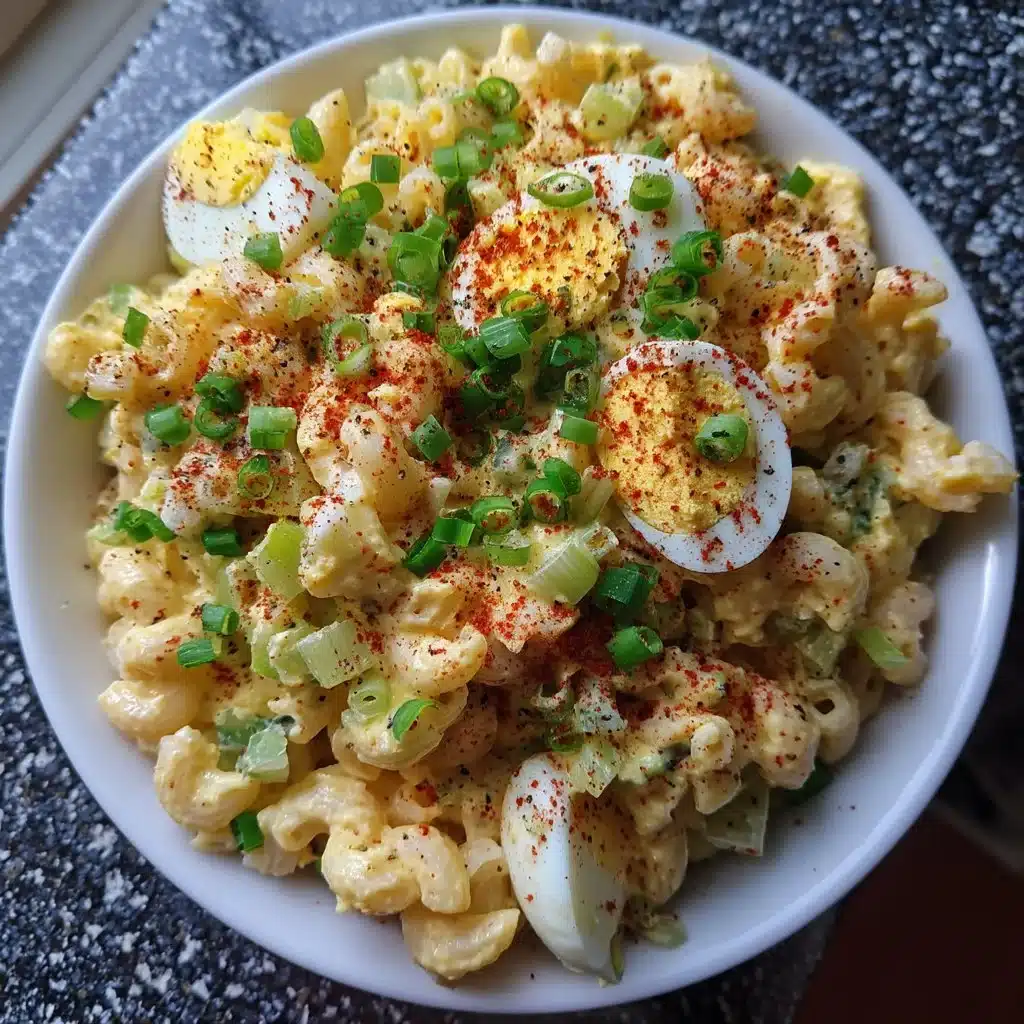 Deviled Egg Pasta Salad