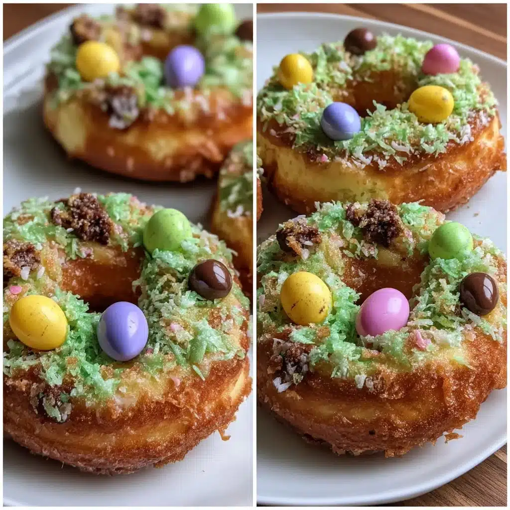 Easter Bird’s Nest Donuts