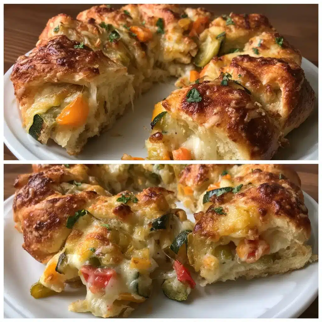 Garden Veggie Crescent Ring