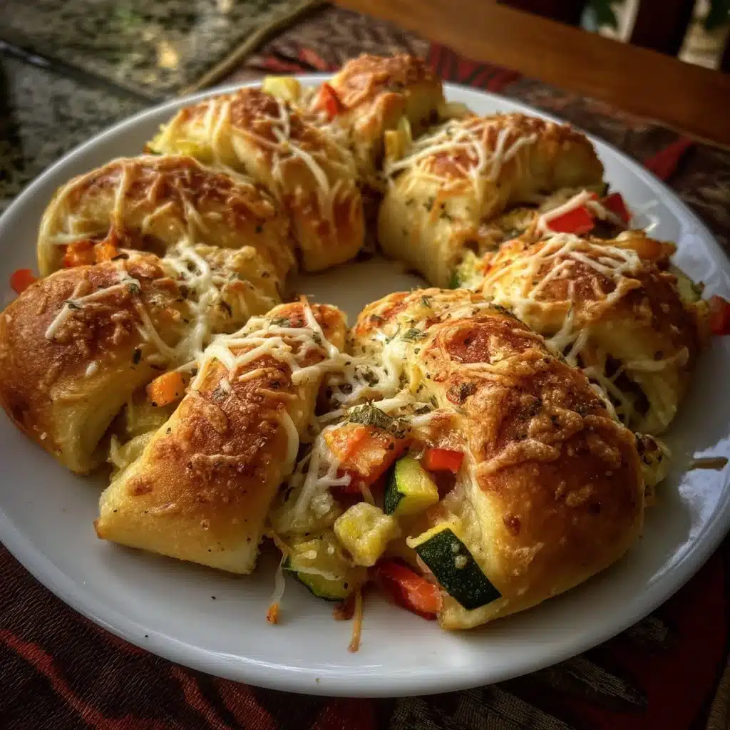 Garden Veggie Crescent Ring