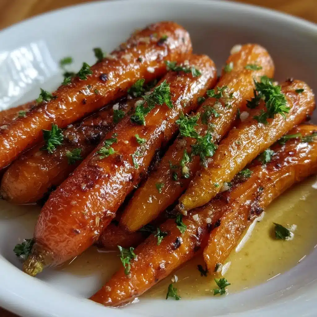 Ginger Maple Glazed Carrots