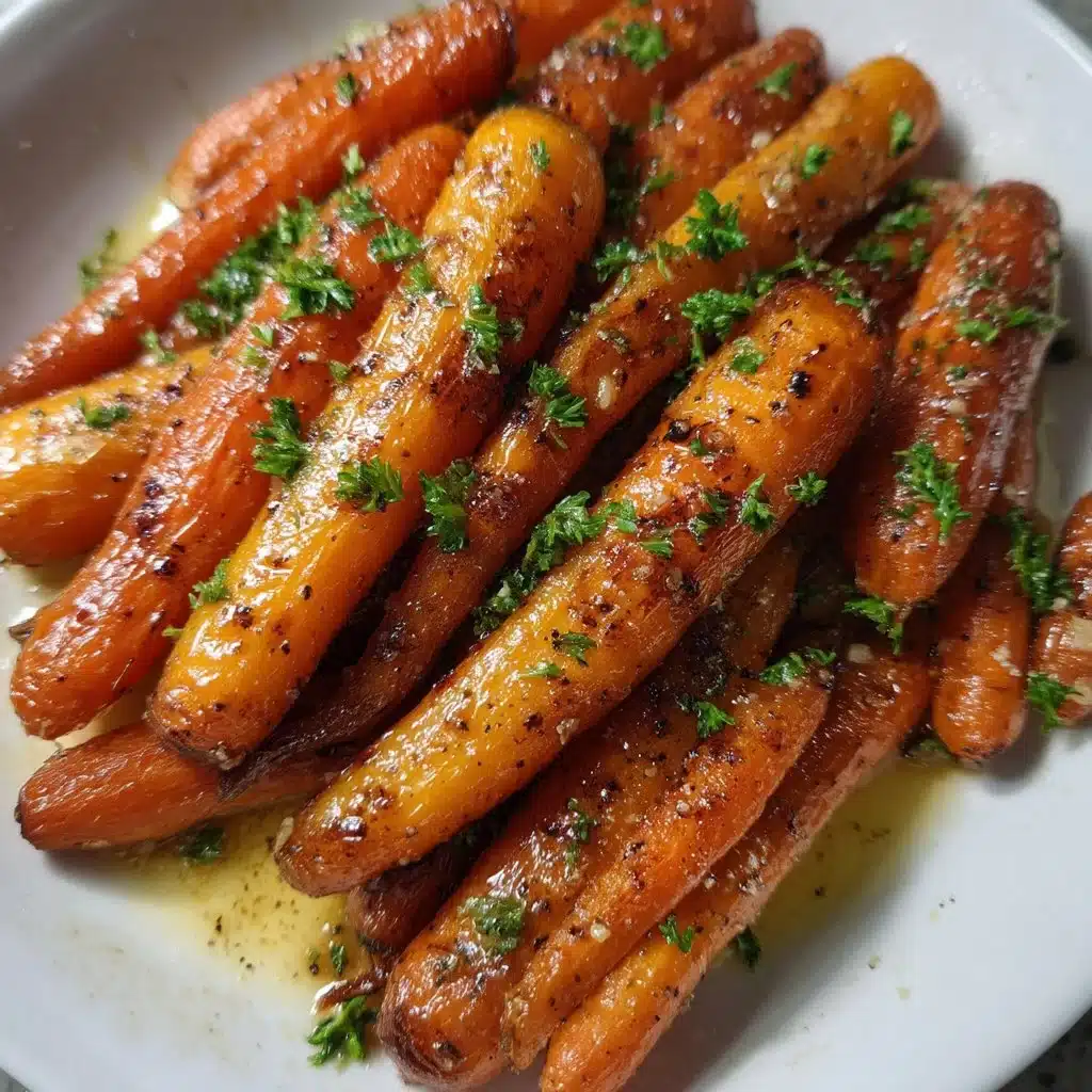 Ginger Maple Glazed Carrots