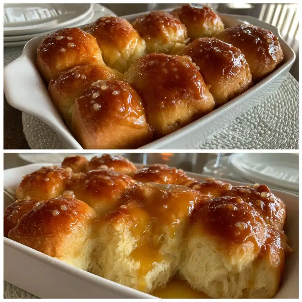 Honey Butter Dinner Rolls