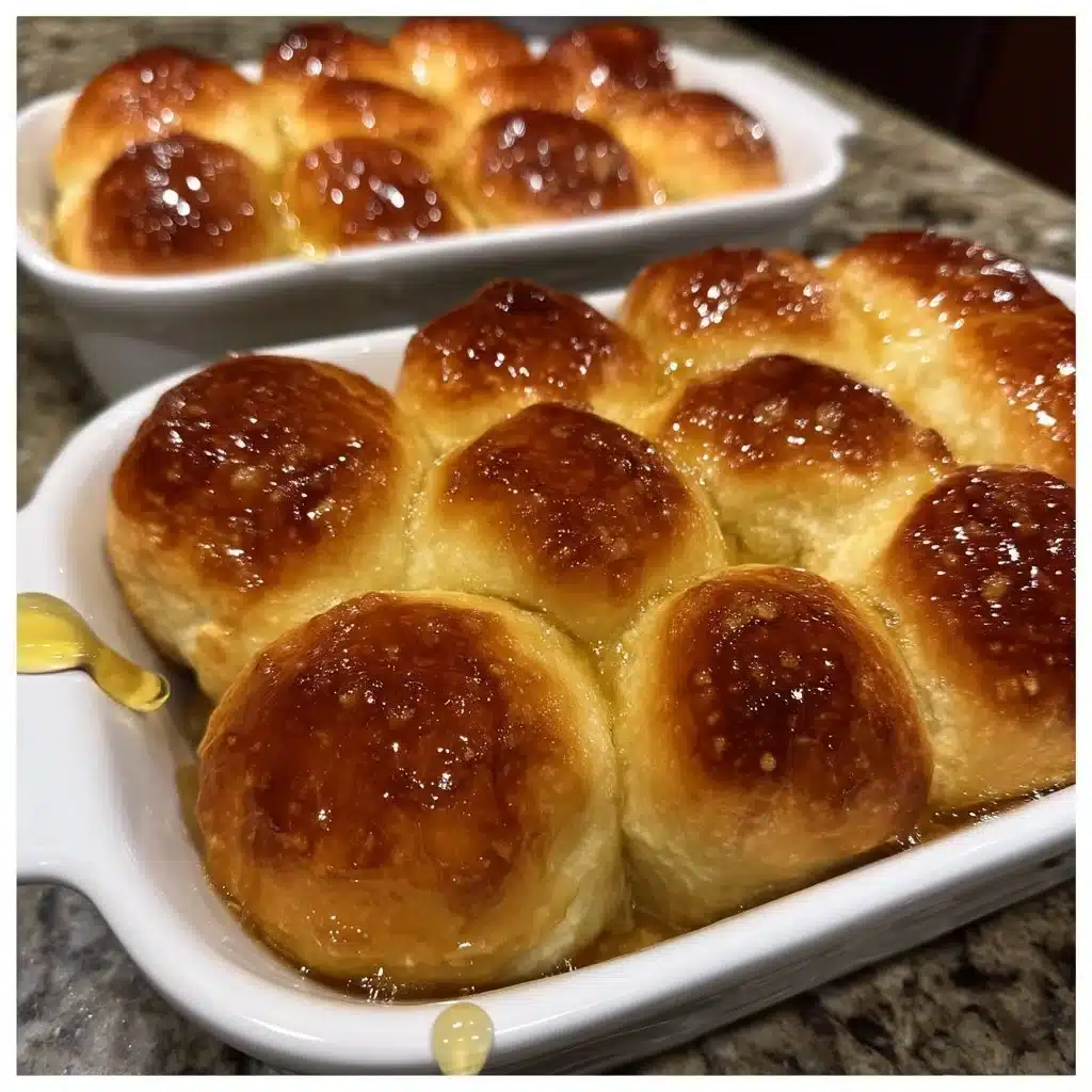 Honey Butter Dinner Rolls