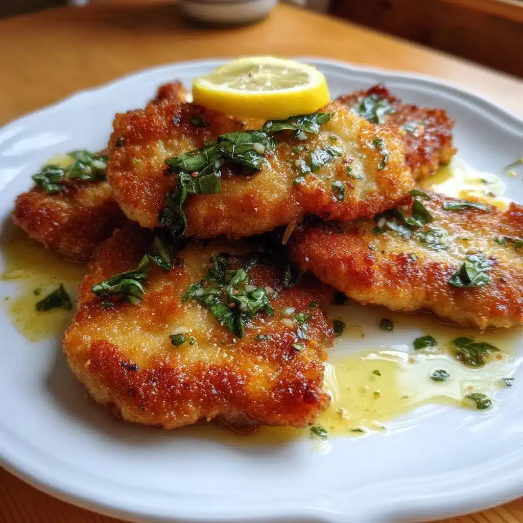 Lemon Basil Chicken Cutlets
