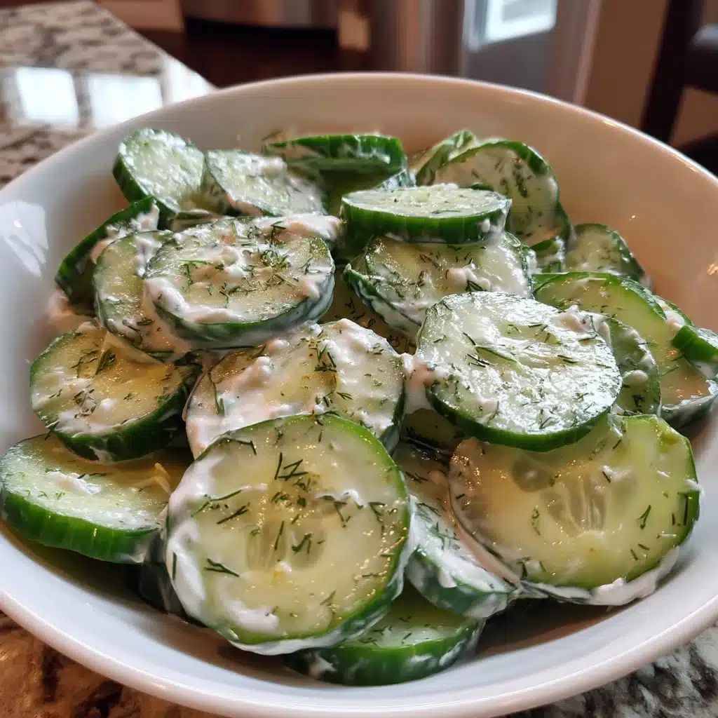 Lemon-Dill Cucumber Salad