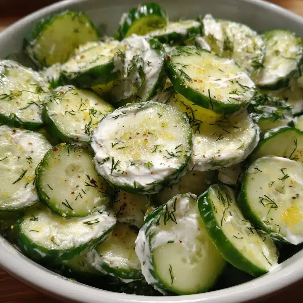 Lemon-Dill Cucumber Salad