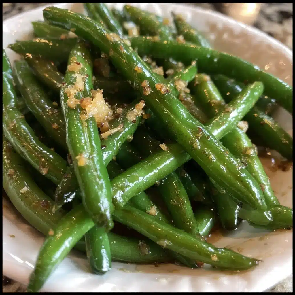 Lemon Garlic Butter Green Beans