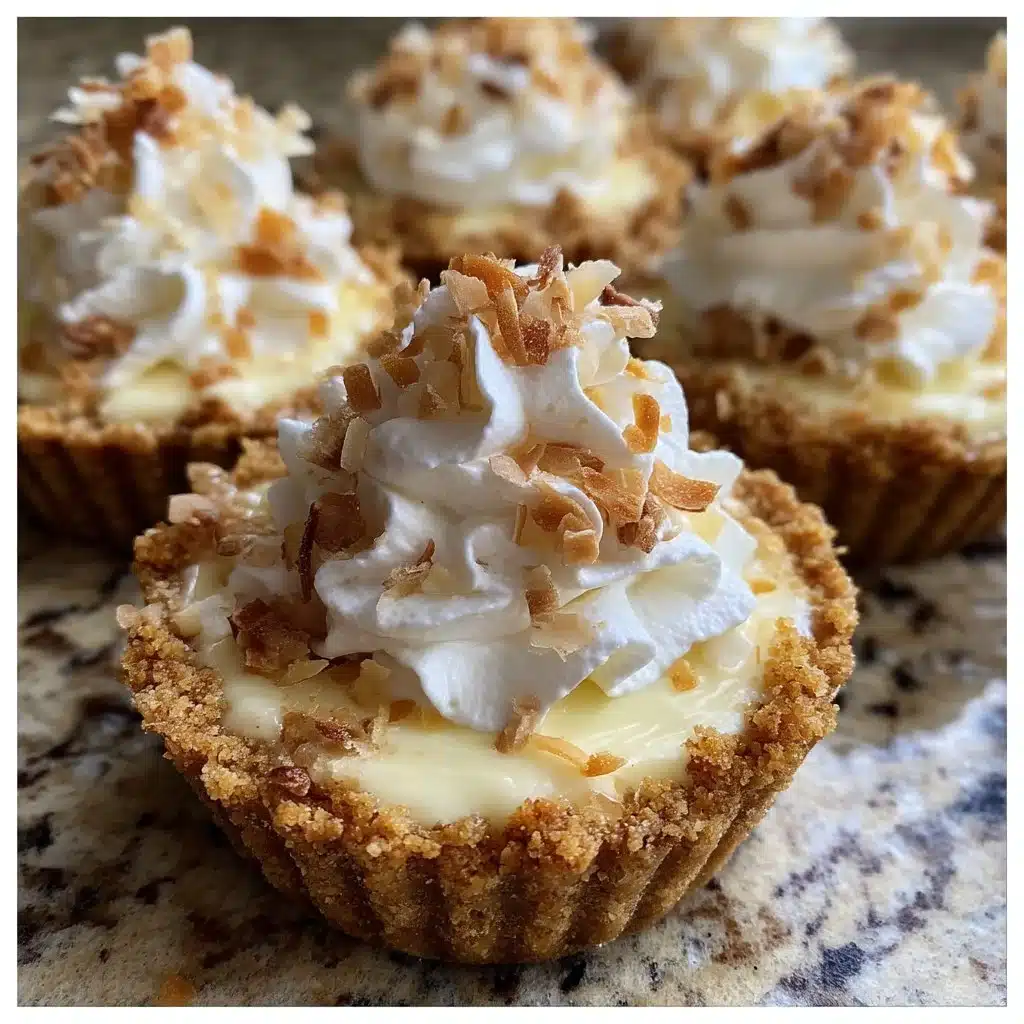 Mini Coconut Cream Pie Cups