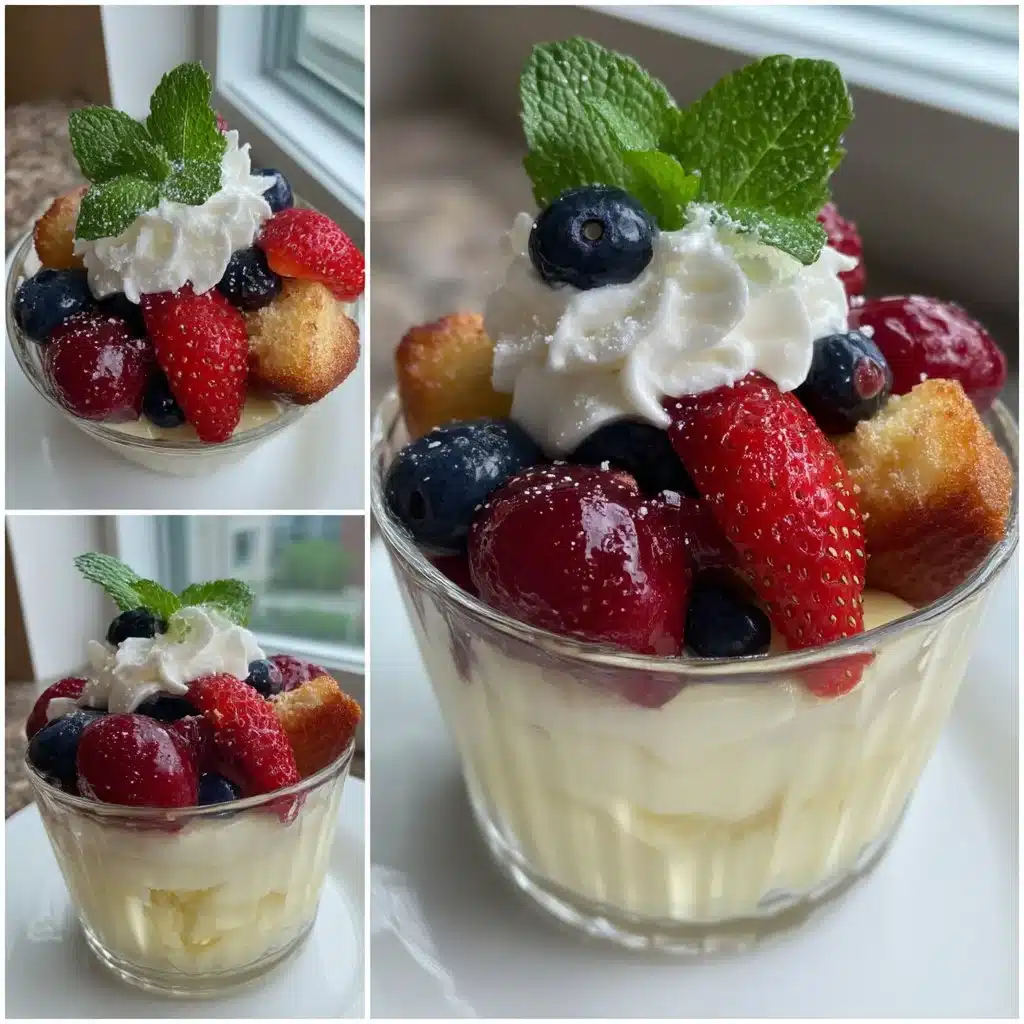 Mini Lemon Berry Trifles