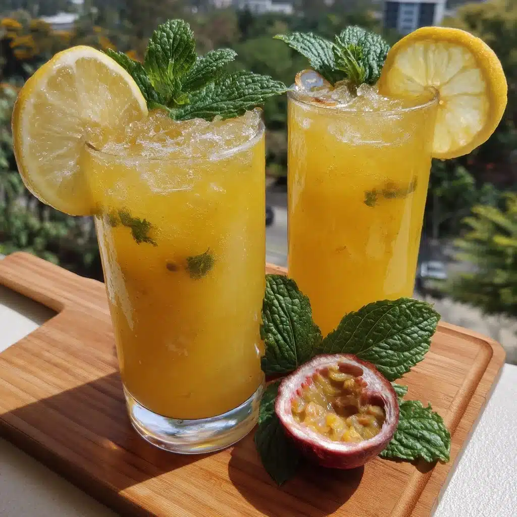 Passion Fruit Lemonade Punch