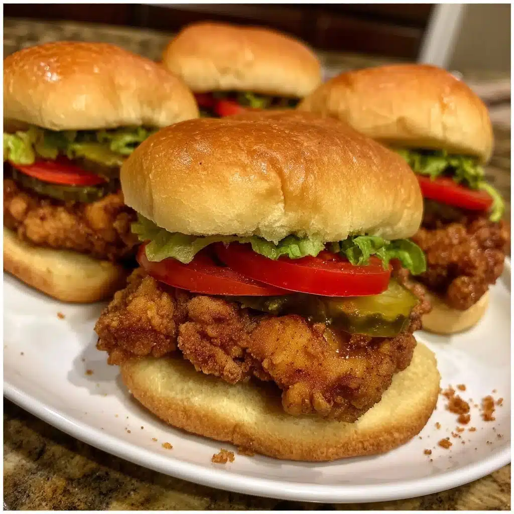 Pickle-Brined Crispy Chicken Sandwiches (Air Fryer Option)