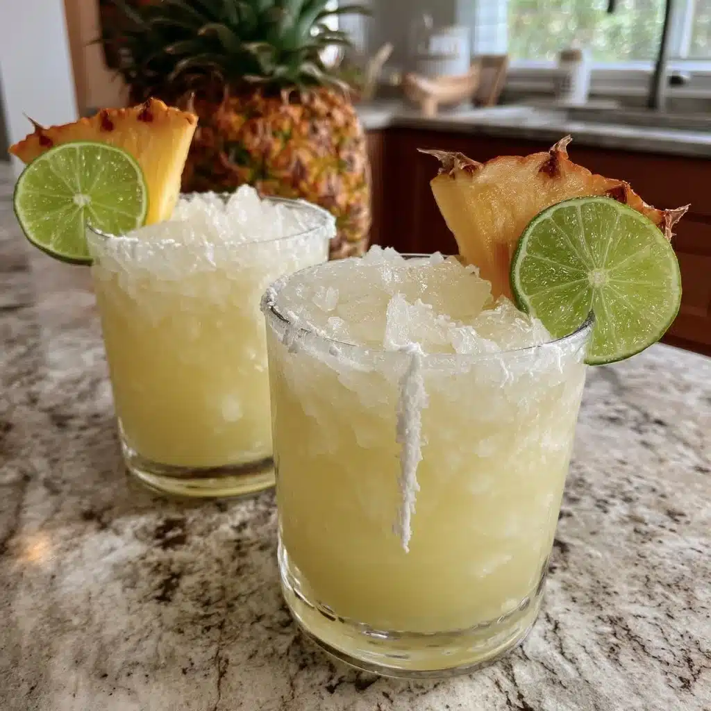 Pineapple Coconut Margarita (Pina-Rita)