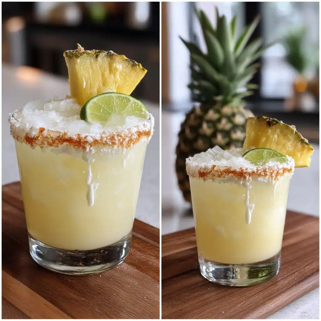 Pineapple Coconut Margarita (Pina-Rita)