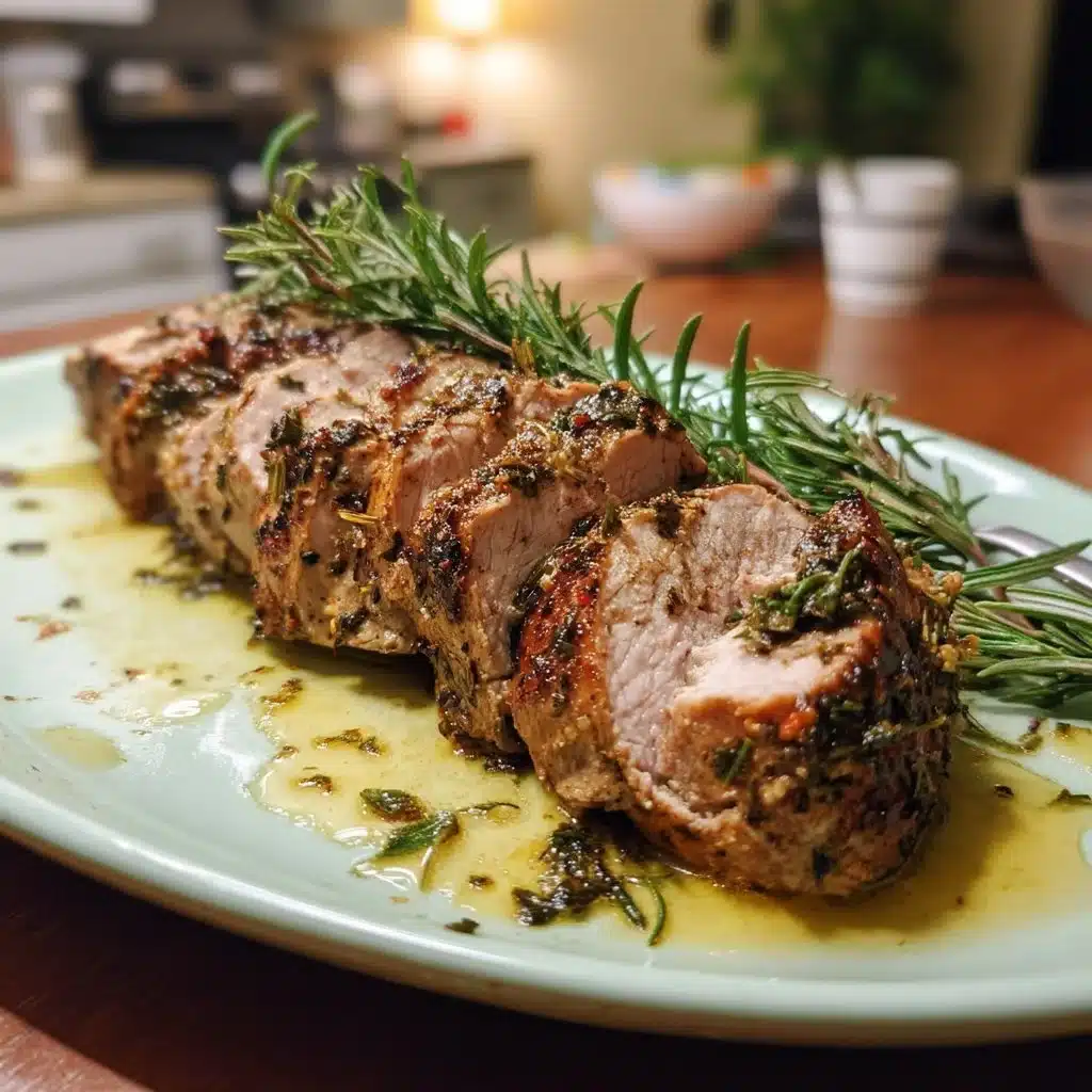 Rosemary Garlic Pork Tenderloin