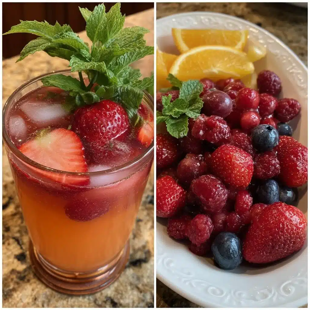 Sparkling Berry Citrus Punch