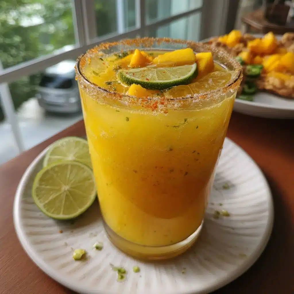 Spicy Mango Margarita Pitcher
