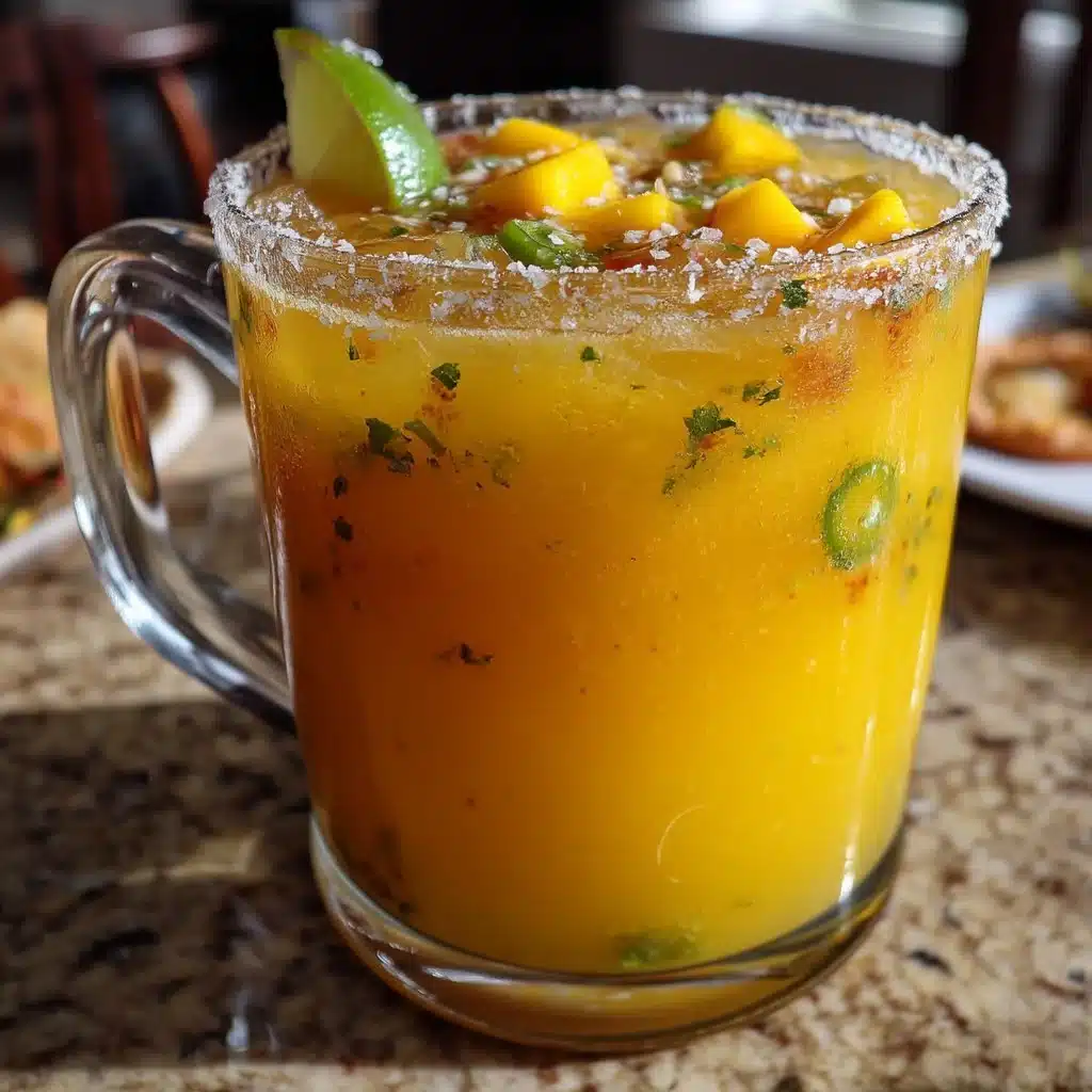 Spicy Mango Margarita Pitcher