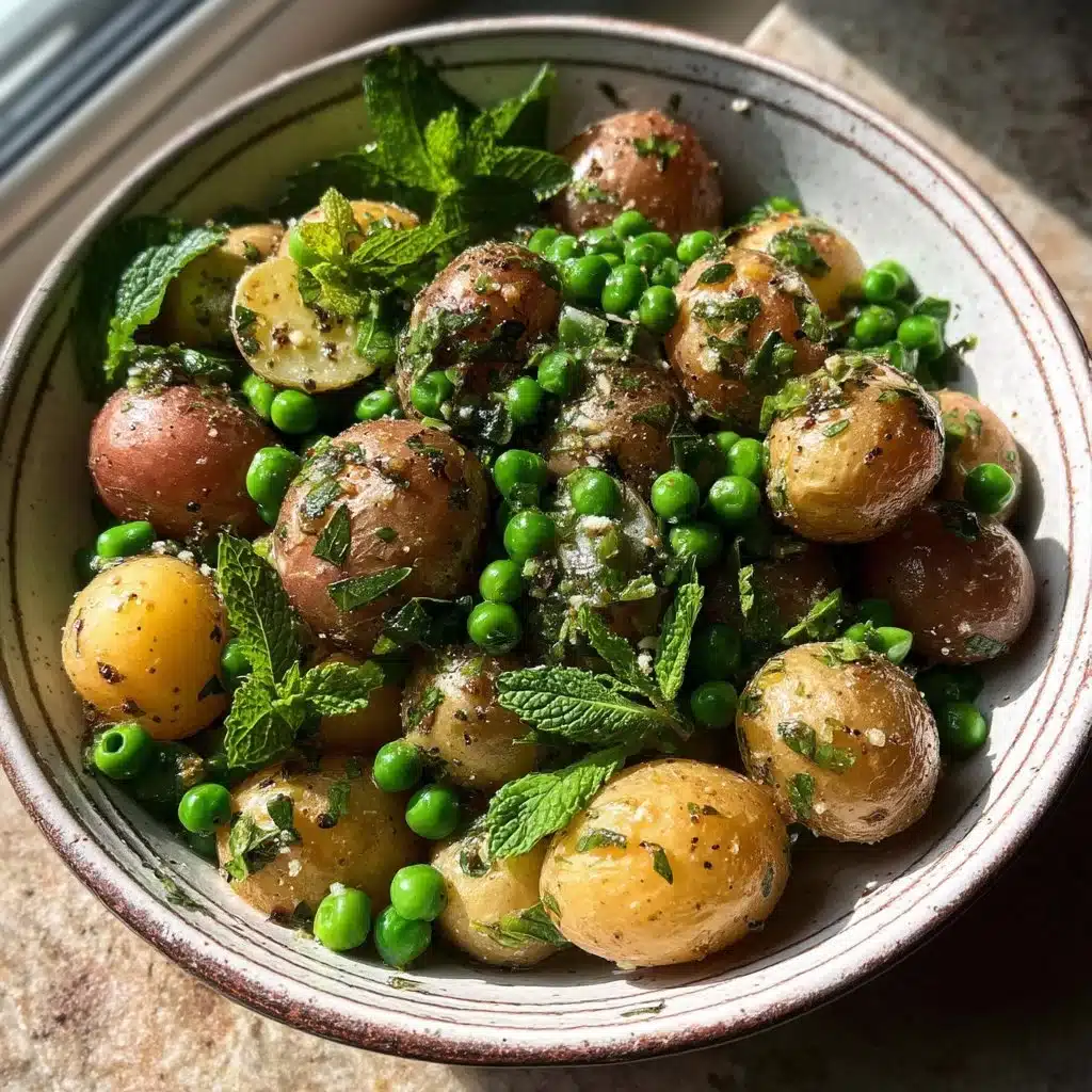 Spring Pea & Mint Potato Salad