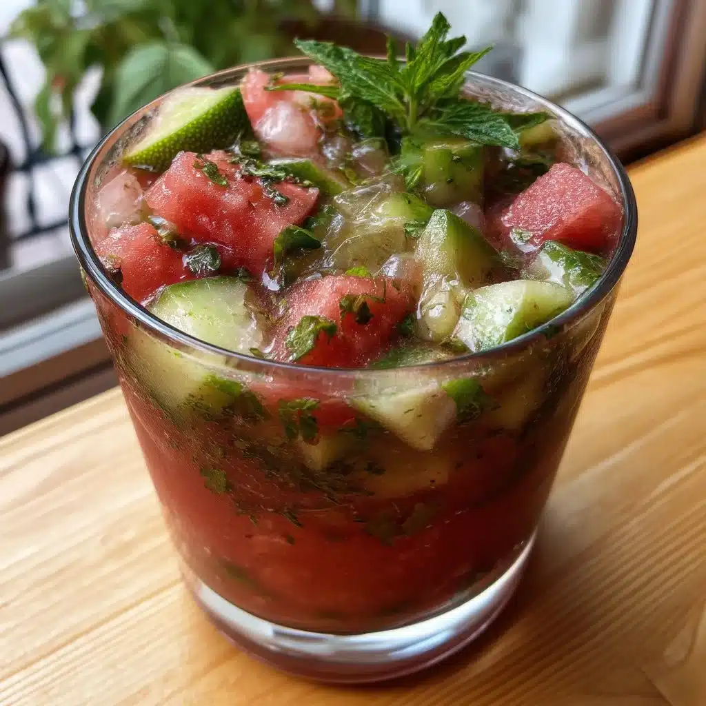 Watermelon Cucumber Cooler