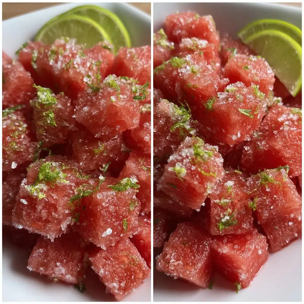Watermelon Granita with Lime