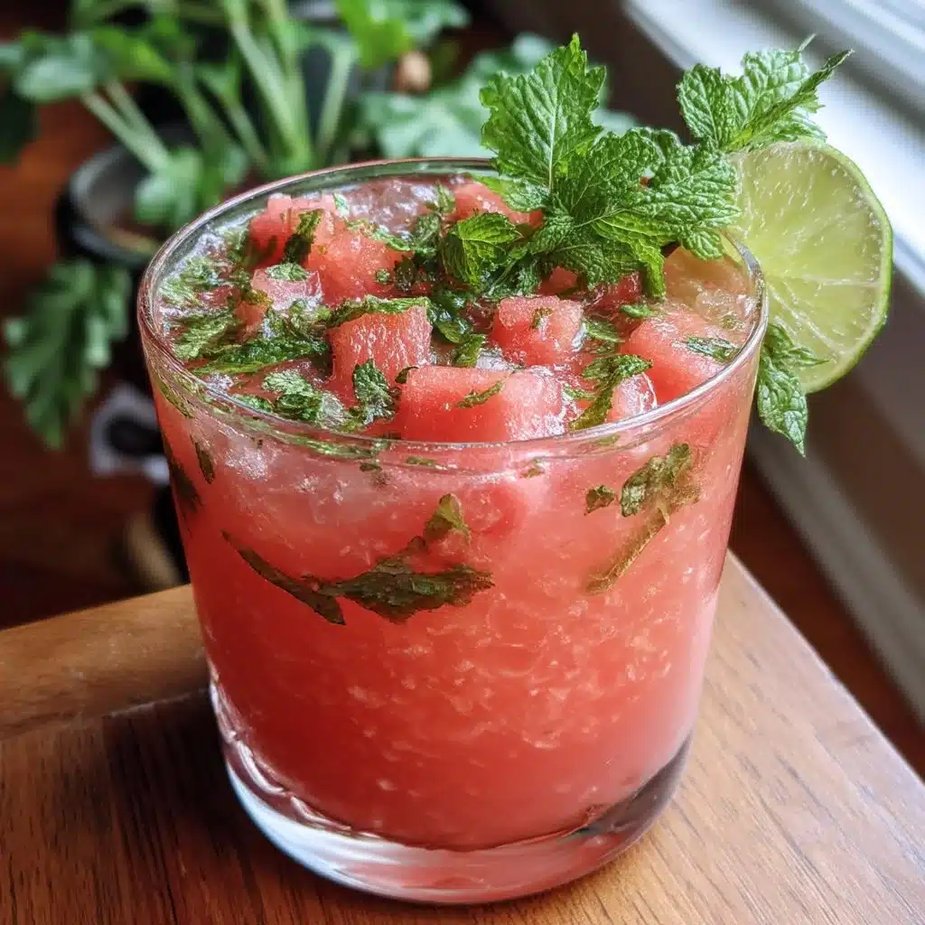 Watermelon Mint Margarita Pitcher